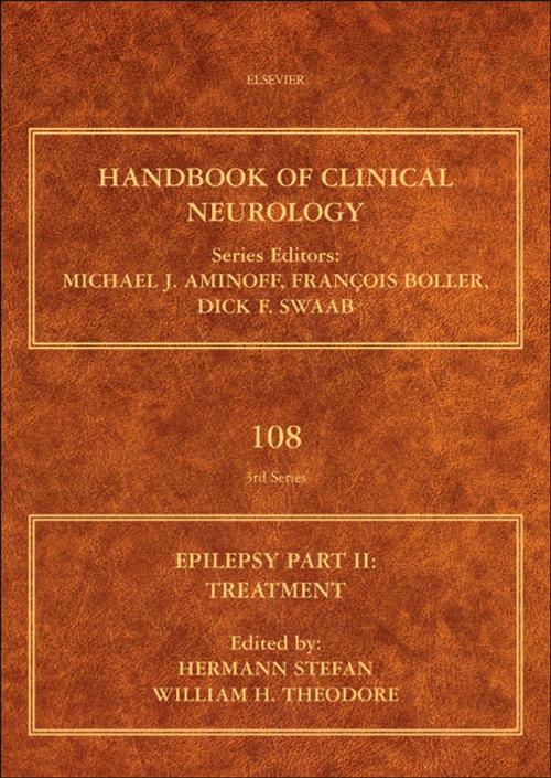 Cover of the book Epilepsy, Part II: Treatment by , Elsevier Science