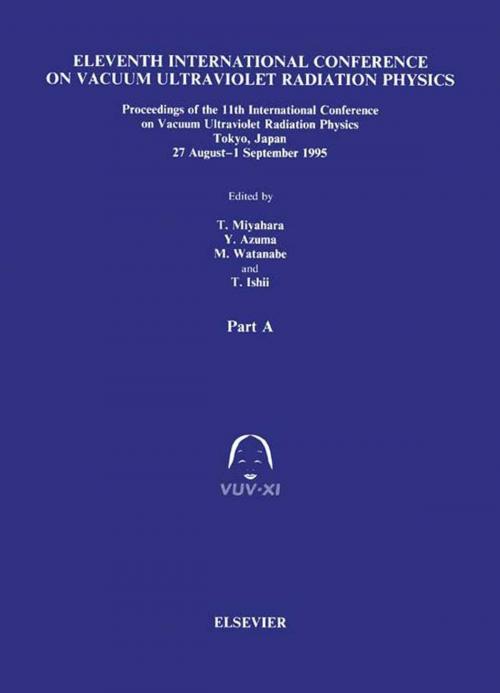 Cover of the book Proceedings of the 11th International Conference on Vacuum Ultraviolet Radiation Physics by , Elsevier Science