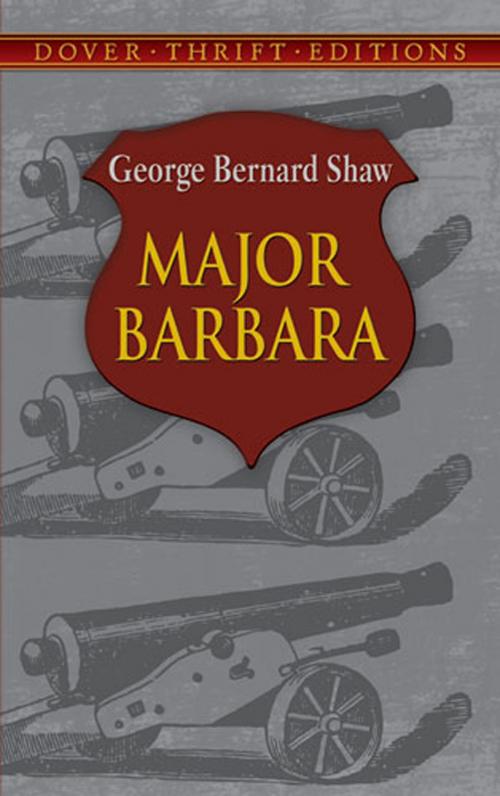 Cover of the book Major Barbara by George Bernard Shaw, Dover Publications