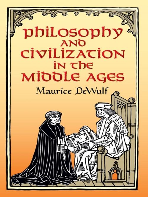 Cover of the book Philosophy and Civilization in the Middle Ages by Maurice DeWulf, Dover Publications