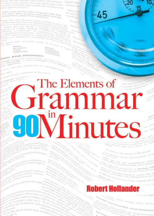 Cover of the book The Elements of Grammar in 90 Minutes by Robert Hollander, Dover Publications