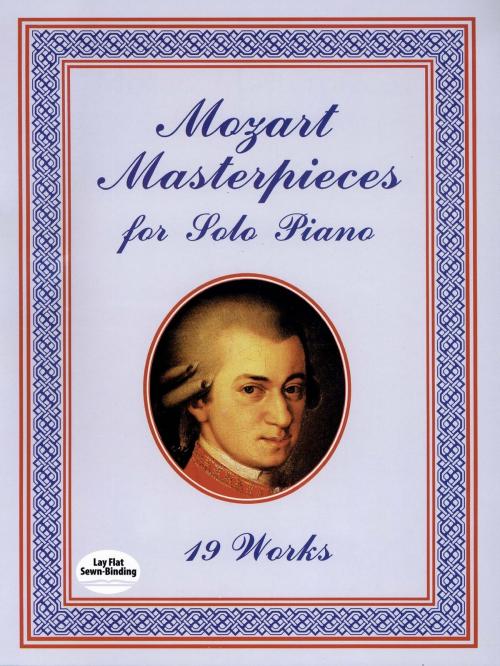 Cover of the book Mozart Masterpieces by Wolfgang Amadeus Mozart, Dover Publications