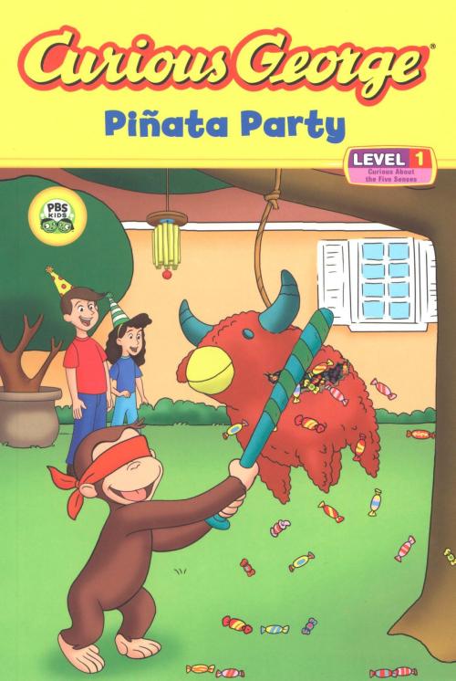 Cover of the book Curious George Pinata Party (CGTV Read-aloud) by H. A. Rey, HMH Books