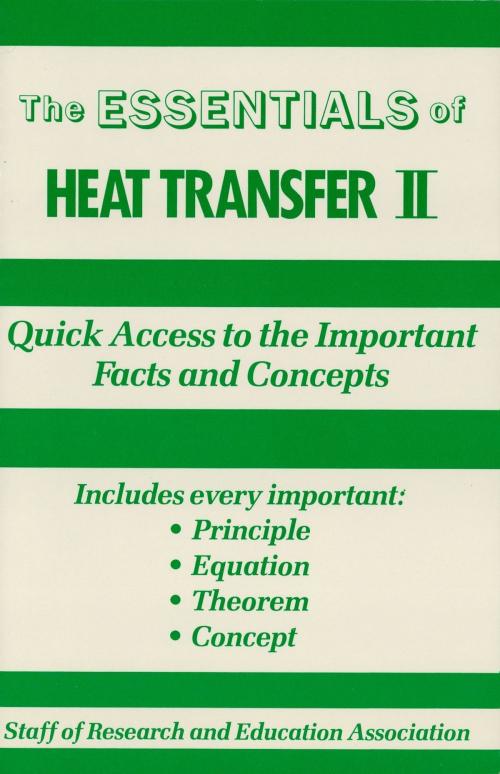 Cover of the book Heat Transfer II Essentials by The Editors of REA, Research & Education Association