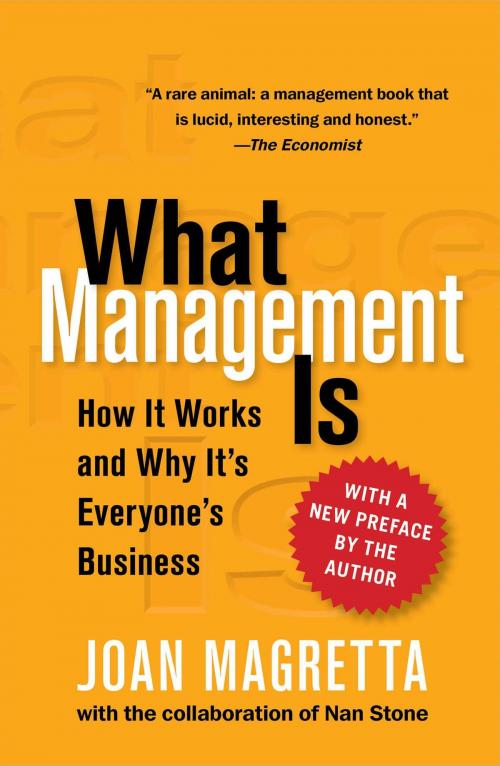 Cover of the book What Management Is by Joan Magretta, Free Press