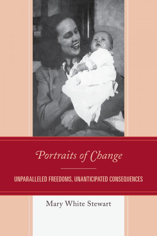 Cover of the book Portraits of Change by Mary White Stewart, Hamilton Books