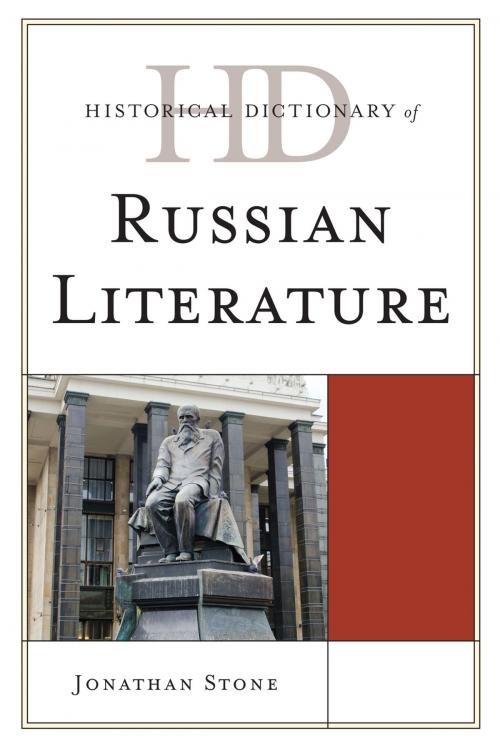 Cover of the book Historical Dictionary of Russian Literature by Jonathan Stone, Scarecrow Press