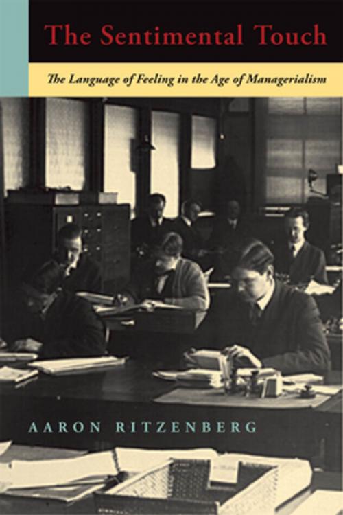 Cover of the book The Sentimental Touch by Aaron Ritzenberg, Fordham University Press