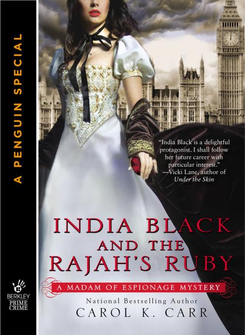 Cover of the book India Black and the Rajah's Ruby by Carol K. Carr, Penguin Publishing Group