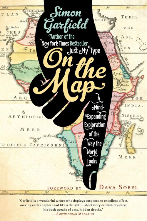 Cover of the book On the Map by Simon Garfield, Penguin Publishing Group