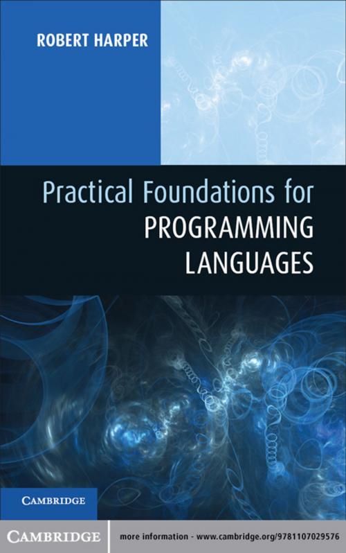 Cover of the book Practical Foundations for Programming Languages by Professor Robert Harper, Cambridge University Press