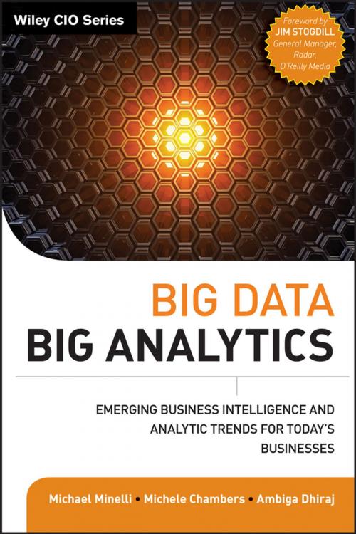 Cover of the book Big Data, Big Analytics by Michael Minelli, Michele Chambers, Ambiga Dhiraj, Wiley