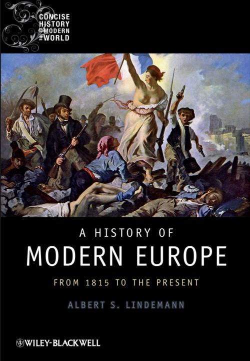 Cover of the book A History of Modern Europe by Albert S. Lindemann, Wiley