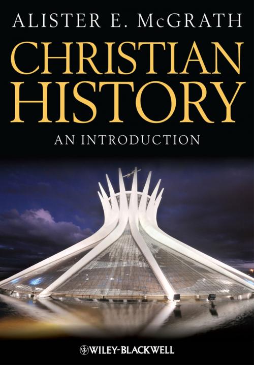 Cover of the book Christian History by Alister E. McGrath, Wiley