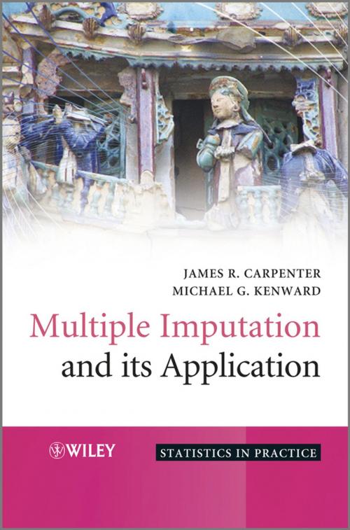 Cover of the book Multiple Imputation and its Application by James Carpenter, Michael Kenward, Wiley