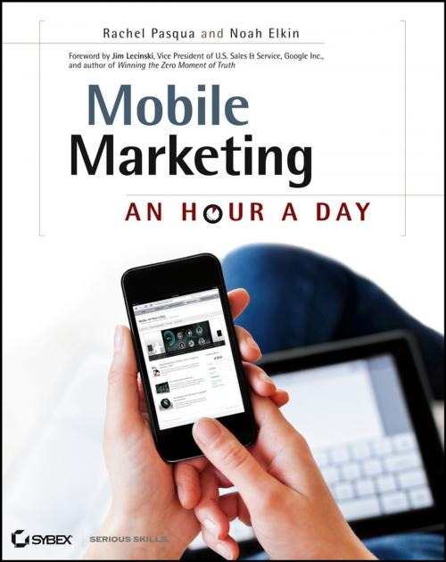 Cover of the book Mobile Marketing by Rachel Pasqua, Noah Elkin, Wiley