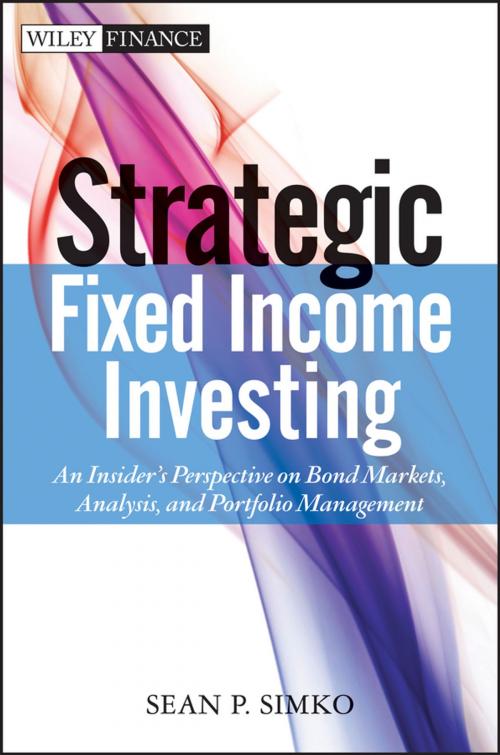 Cover of the book Strategic Fixed Income Investing by Sean P. Simko, Wiley