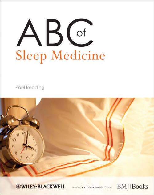 Cover of the book ABC of Sleep Medicine by Paul Reading, Wiley