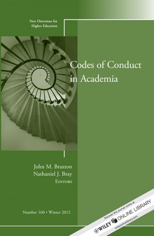 Cover of the book Codes of Conduct in Academia by , Wiley