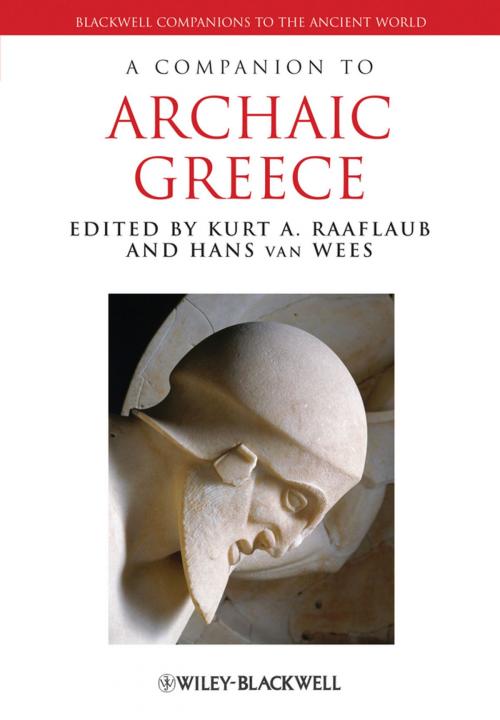Cover of the book A Companion to Archaic Greece by , Wiley