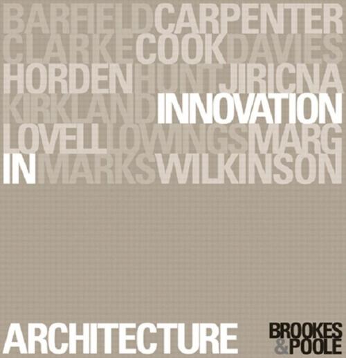 Cover of the book Innovation in Architecture by , Taylor and Francis