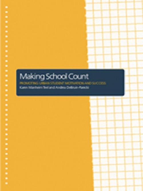 Cover of the book Making School Count by Andrea Debruin-Parecki, Karen Manheim Teel, Taylor and Francis