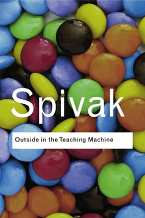 Cover of the book Outside in the Teaching Machine by Gayatri Chakravorty Spivak, Taylor and Francis