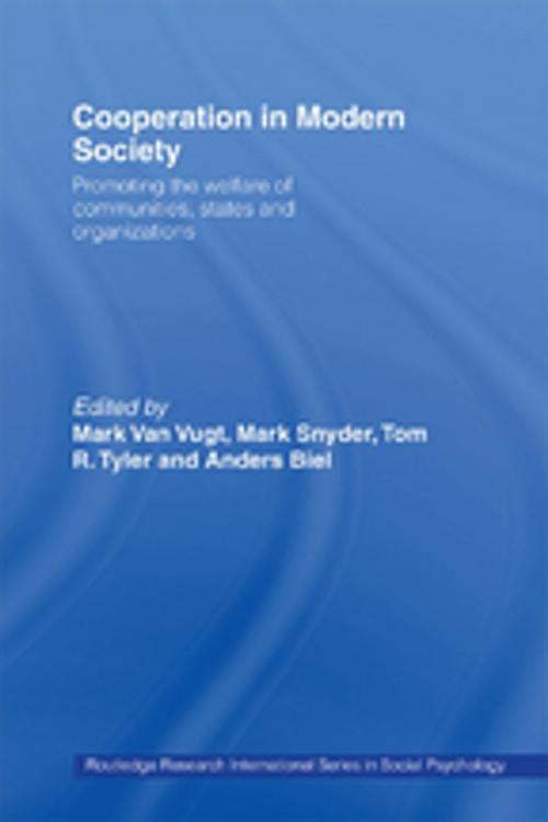 Cover of the book Cooperation in Modern Society by , Taylor and Francis