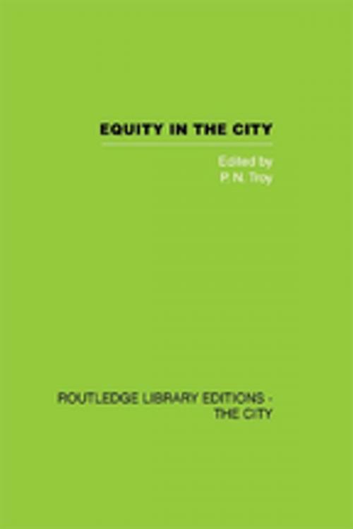 Cover of the book Equity in the City by , Taylor and Francis