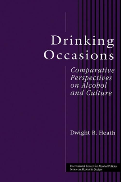 Cover of the book Drinking Occasions by Dwight B. Heath, Taylor and Francis