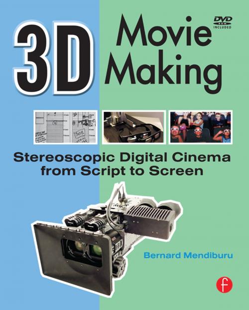 Cover of the book 3D Movie Making by Bernard Mendiburu, Taylor and Francis