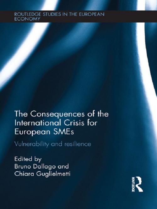 Cover of the book The Consequences of the International Crisis for European SMEs by , Taylor and Francis