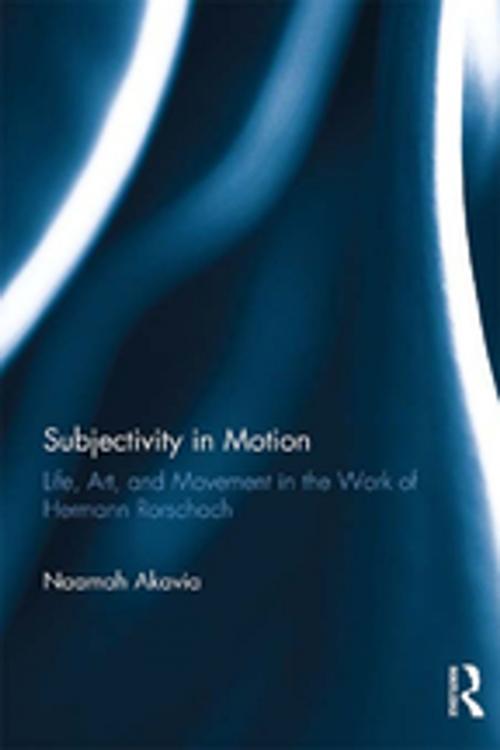 Cover of the book Subjectivity in Motion by Naamah Akavia, Taylor and Francis