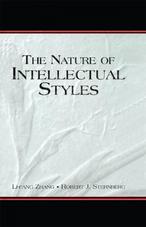 Cover of the book The Nature of Intellectual Styles by Li-fang Zhang, Robert J. Sternberg, Taylor and Francis