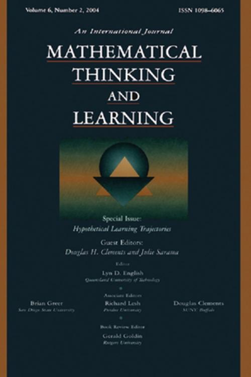 Cover of the book Hypothetical Learning Trajectories by , Taylor and Francis