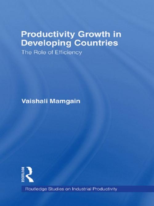 Cover of the book Productivity Growth in Developing Countries by Vaishali Mamgain, Taylor and Francis
