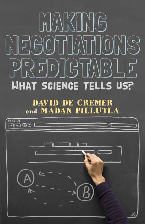 Cover of the book Making Negotiations Predictable by David De Cremer, Madan Pillutla, Palgrave Macmillan UK