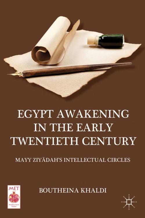 Cover of the book Egypt Awakening in the Early Twentieth Century by B. Khaldi, Palgrave Macmillan US