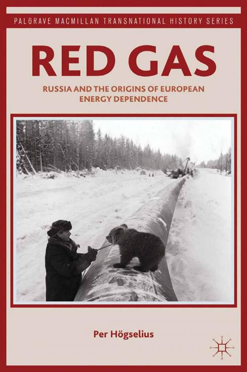 Cover of the book Red Gas by P. Högselius, Palgrave Macmillan US