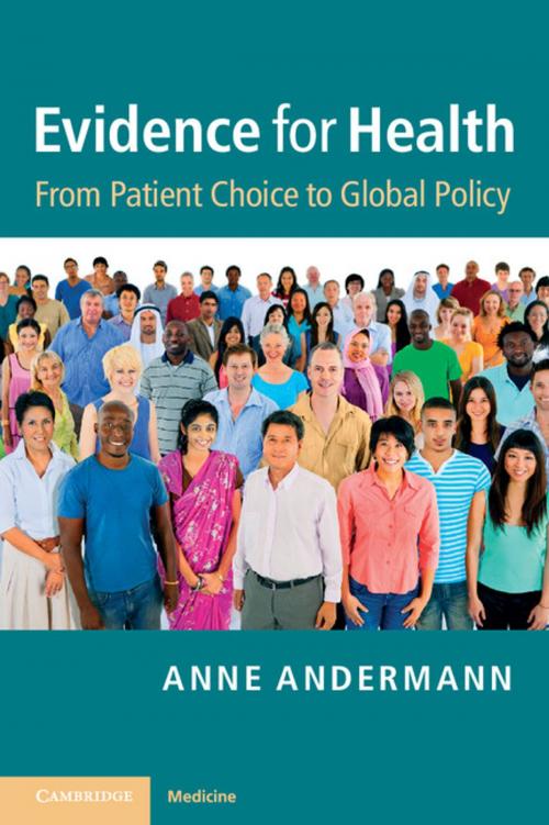 Cover of the book Evidence for Health by Anne Andermann, Cambridge University Press