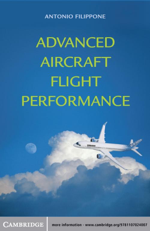 Cover of the book Advanced Aircraft Flight Performance by Antonio Filippone, Cambridge University Press