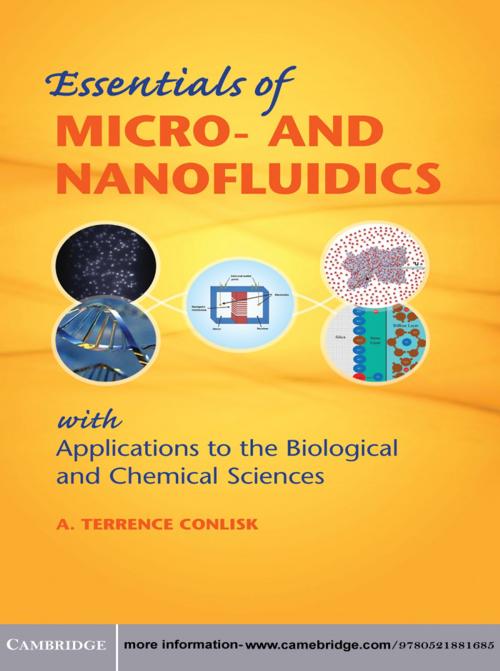 Cover of the book Essentials of Micro- and Nanofluidics by A. Terrence Conlisk, Cambridge University Press