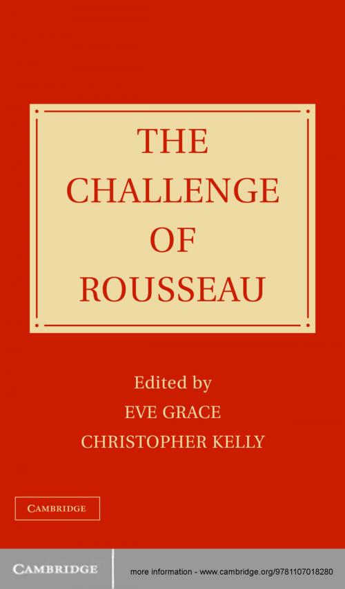 Cover of the book The Challenge of Rousseau by , Cambridge University Press