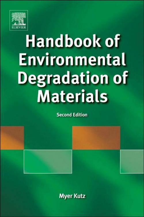 Cover of the book Handbook of Environmental Degradation of Materials by Myer Kutz, Elsevier Science