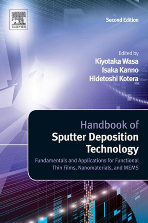 Cover of the book Handbook of Sputter Deposition Technology by Kiyotaka Wasa, Elsevier Science