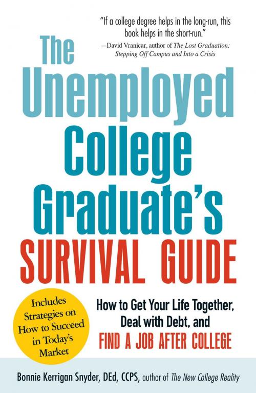 Cover of the book The Unemployed College Graduate's Survival Guide by Bonnie Kerrigan Snyder, Adams Media