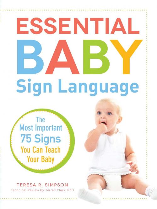 Cover of the book Essential Baby Sign Language by Teresa R Simpson, Terrell Clark, Adams Media