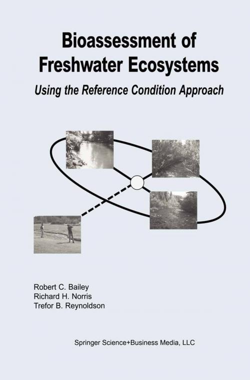 Cover of the book Bioassessment of Freshwater Ecosystems by Robert C. Bailey, Richard H. Norris, Trefor B. Reynoldson, Springer US