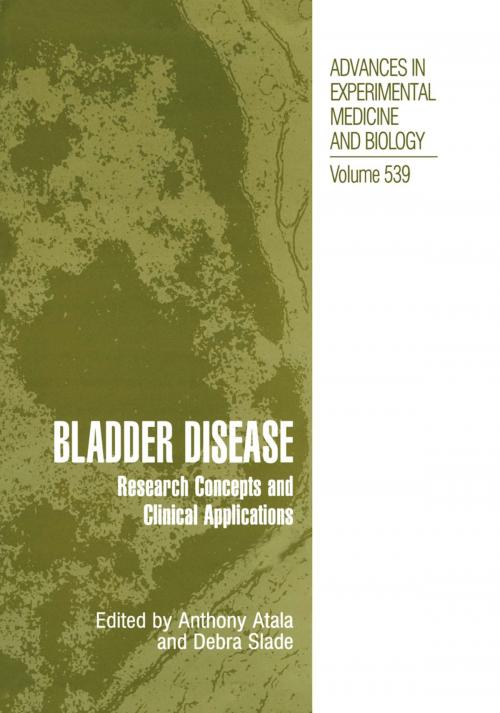 Cover of the book Bladder Disease by , Springer US