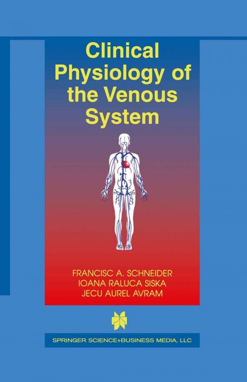 Cover of the book Clinical Physiology of the Venous System by Francisc A. Schneider, Ioana Raluca Siska, Jecu Aurel Avram, Springer US